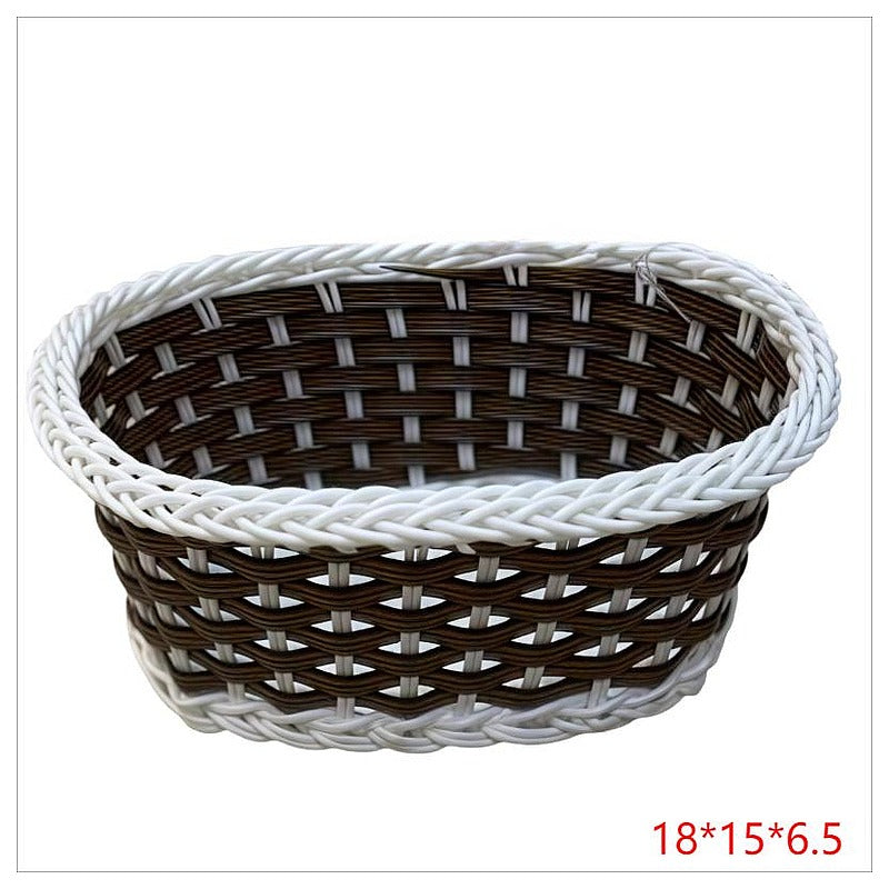 HG-HMV31 - CESTA OVALADA DE MIMBRE SINTÉTICO (540/1)