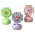 HG- LXF16 - VENTILADOR PORTÁTIL CON DISEÑO FLORAL (120/1)