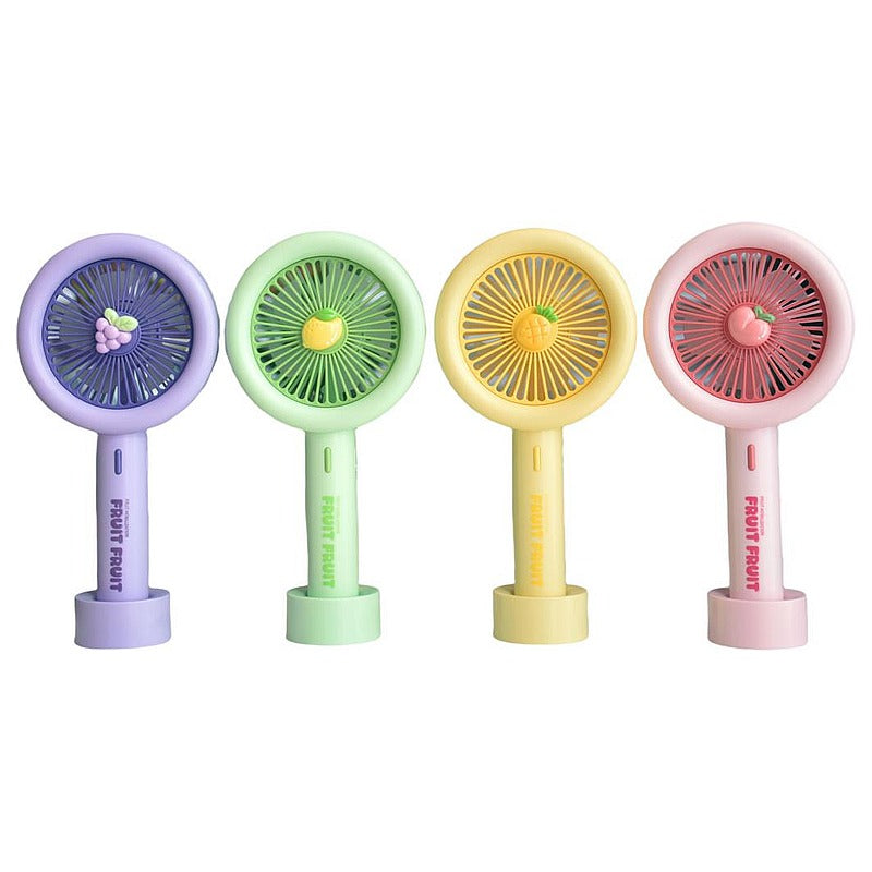 HG- LXF19 - VENTILADOR DE MANO CON DISEÑO FRUTAL (96/1)