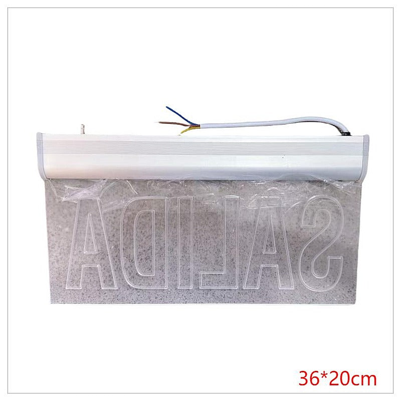 KX-3620-2 - SEÑAL LUMINOSA "SALIDA" 36*20 CM (20/1)
