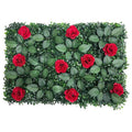 KRF56 - PANEL DE SETO ARTIFICIAL CON FLORES ROJAS (100/1)