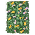 KR-SF3 - PANEL DE FOLLAJE ARTIFICIAL CON FLORES (100/1)