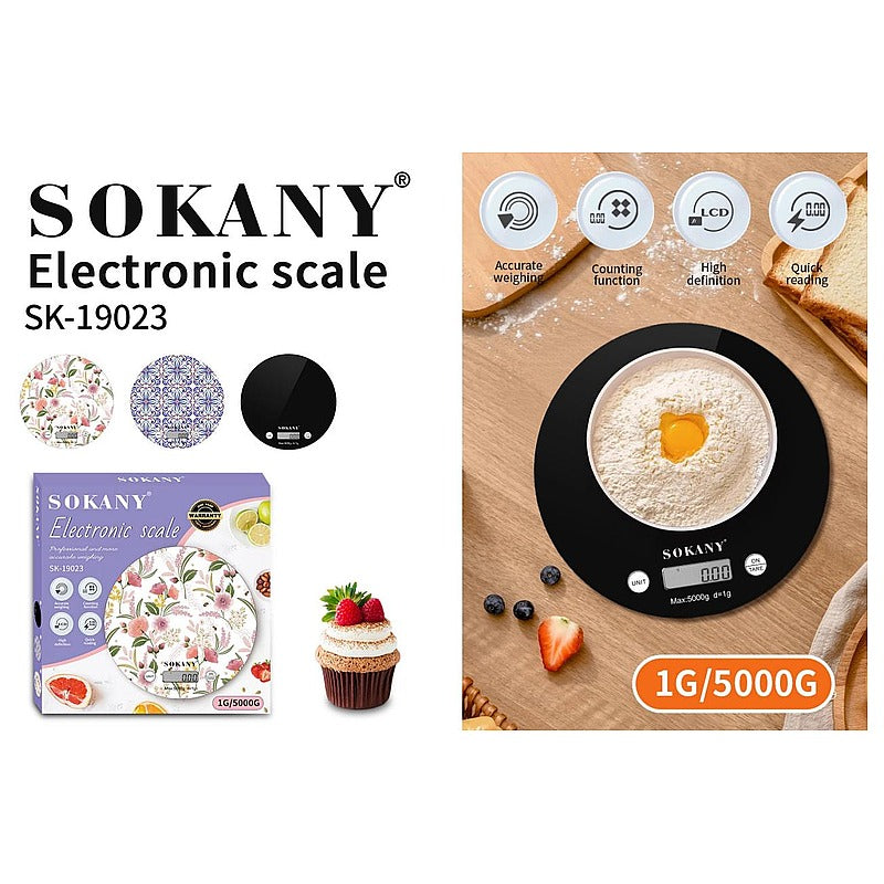 SK-19023 - BALANZA ELECTRÓNICA DIGITAL 5000G (24/1)