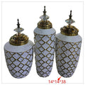 LT-AC-285 - JUEGO DE JARRONES DECORATIVOS (12/1)