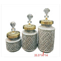 LT-AC-287 - FRASCOS DECORATIVOS CON TAPA METALICA (24/1)