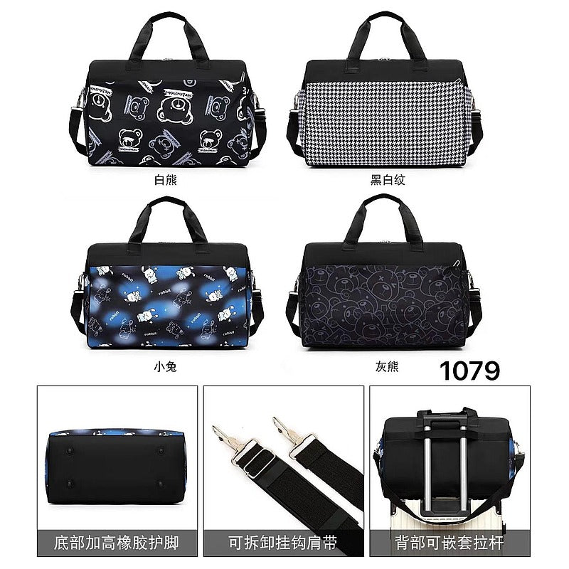 H-KHB25 - BOLSA DE VIAJE CON ESTAMPADO INFANTIL (60/1)