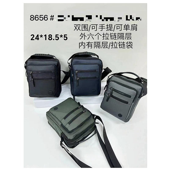 H-KHB47 - BOLSO BANDOLERO MULTIBOLSILLOS 24*18.5*5 CM (200/1)