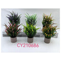 HG-SF1-3 - SET DE MACETAS CON PLANTAS ARTIFICIALES (144/1)