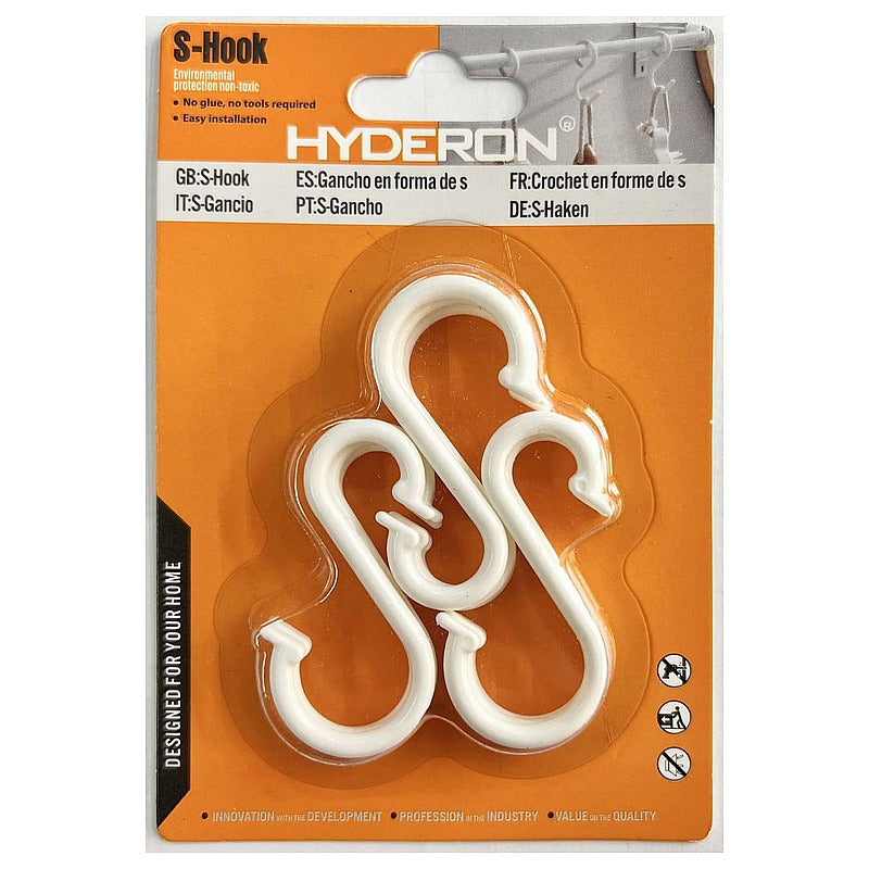 HGM074 - GANCHOS EN FORMA DE S BLANCOS (288/1)