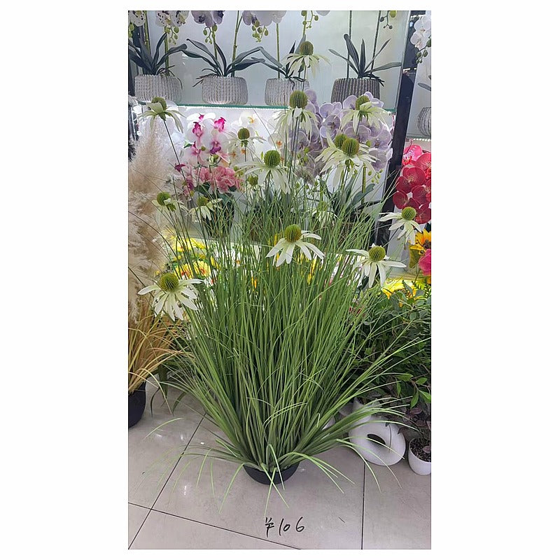 HG-YFF39 - PLANTA ARTIFICIAL MARGARITAS BLANCAS (4/1)