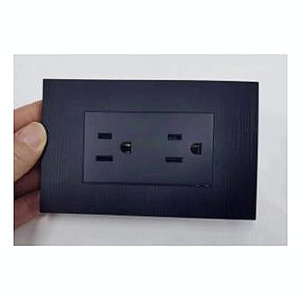 HS-E-SPC2 - PLACA CON TOMA CORRIENTE DOBLE (200/1)