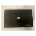 HS-E-PTV1 - PLACA CON BOTÓN DE ENCENDIDO NEGRO (200/1)