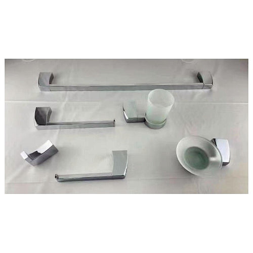BA-BP9 - SET DE ACCESORIOS DE BAÑO CROMADOS (5/1)
