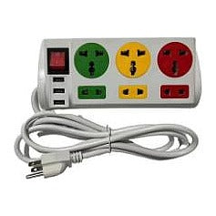 EL-UC8 - REGLETA DE ENCHUFES CON USB (80/1)