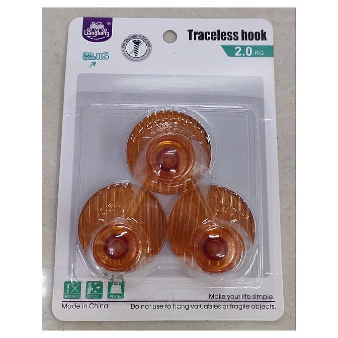 HG-NG9 - GANCHOS ADHESIVOS TRANSPARENTES (160/1)