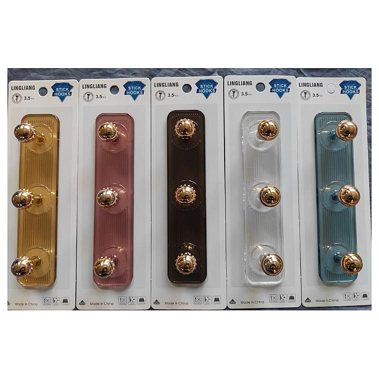 HG-NG20 - GANCHOS ADHESIVOS MULTICOLOR (160/1)