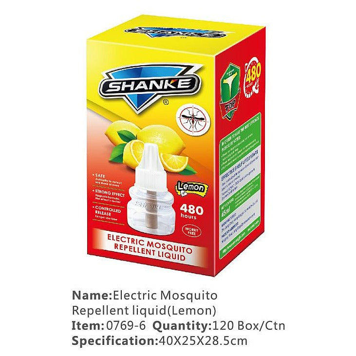 OC-SDN5 - LÍQUIDO REPELENTE DE MOSQUITOS CON AROMA A LIMÓN (120/1)