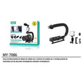 MY-7086 - ESTABILIZADOR DE MANO DSLR CON LUZ LED (20/1)