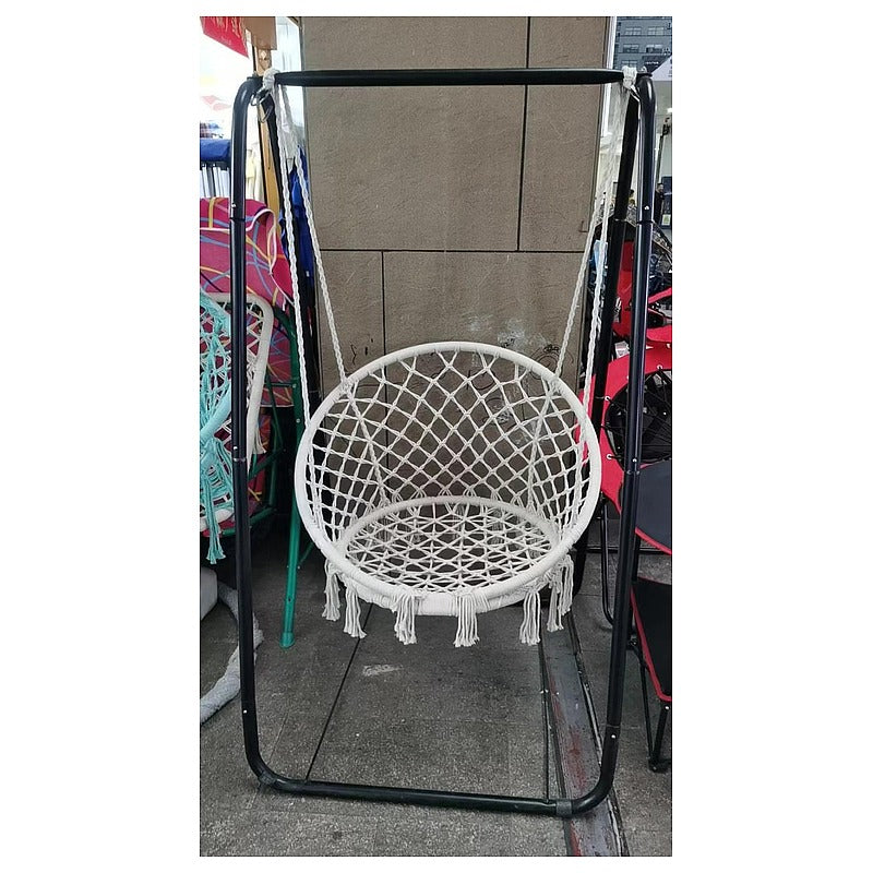 HG-TD01 - COLUMPIO DE MACRAMÉ CON SOPORTE (6/1)