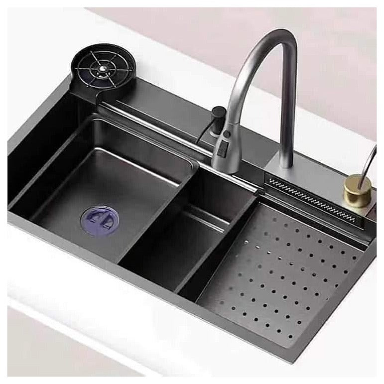 BA-H22 - FREGADERO DE ACERO INOXIDABLE CON GRIFO (100/1)