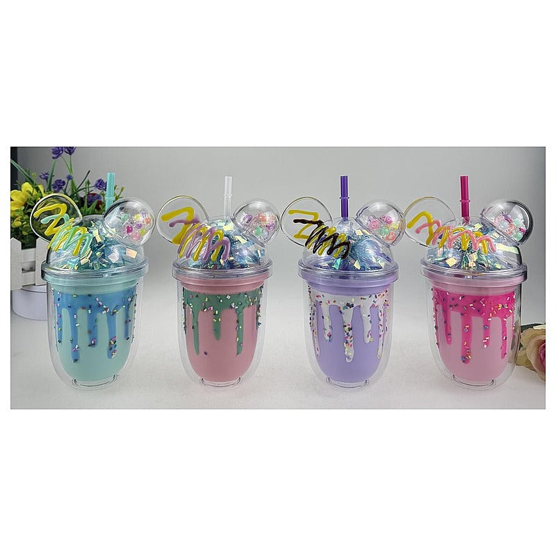 HG-LZC32 - VASO CON TAPA DECORATIVA Y SORBETE (60/1)