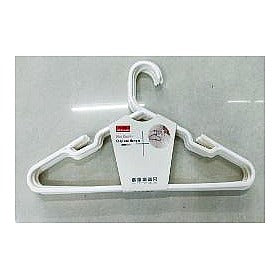 HG-CHY3 - GANCHO DE ROPA PLÁSTICO BLANCO (48/1)