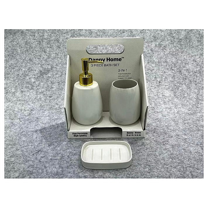 CZT34-14 - SET DE BAÑO 3 PIEZAS (25/1)
