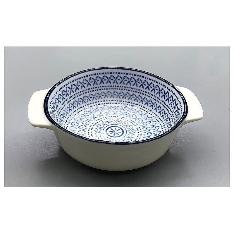 60YKP 2012# - CAZUELA DE CERÁMICA CON DISEÑO AZUL (10/1)