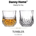 1988-31 - VASOS DE CRISTAL TALLADO 300 ML (10/1)