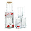 SD-017 - SET DE JARRA CON VASOS DE VIDRIO (15/1)