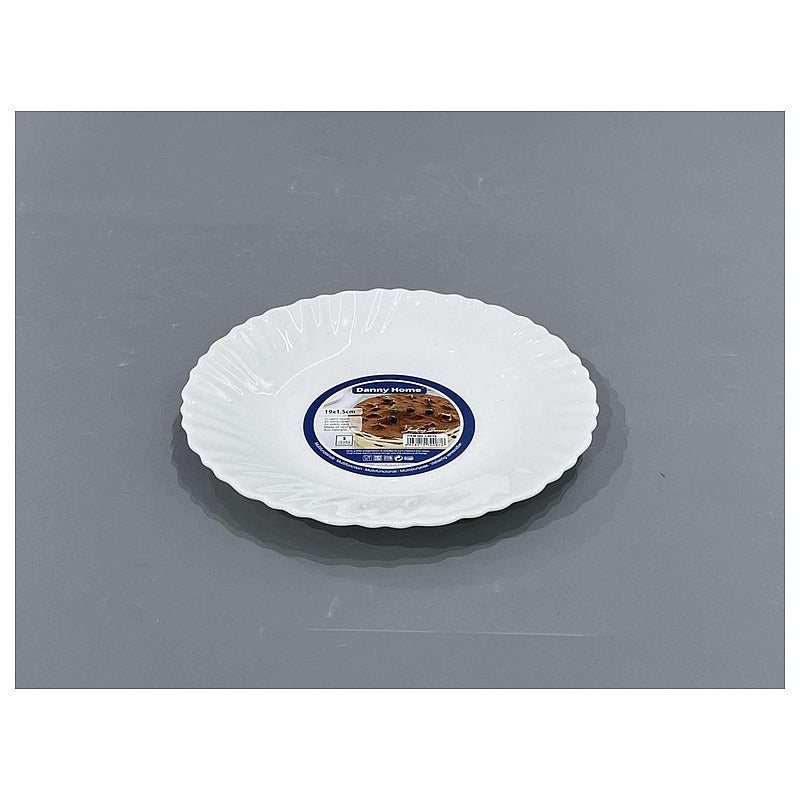 LXP75 - PLATO DE POSTRE BLANCO (5/1)