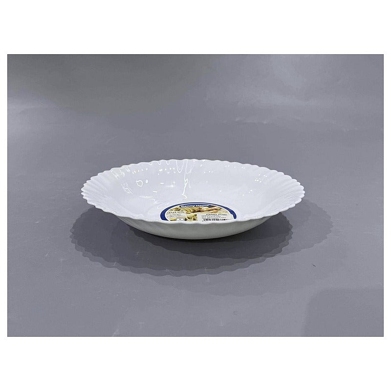 LHSP75 - PLATO HONDO DE PORCELANA BLANCA (5/1)