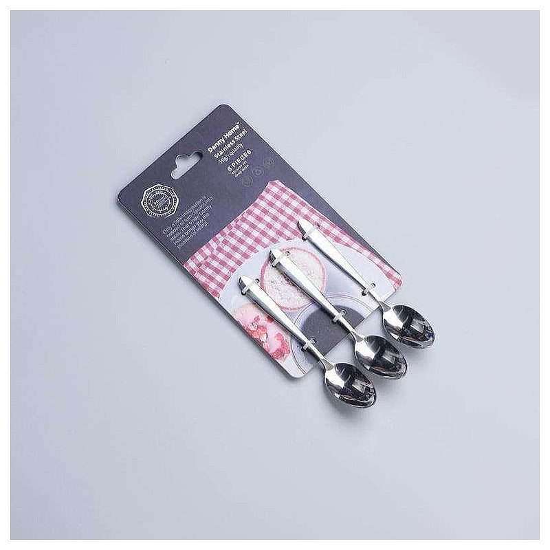 RD040-6 - SET DE CUCHARAS DE ACERO INOXIDABLE (5/1)