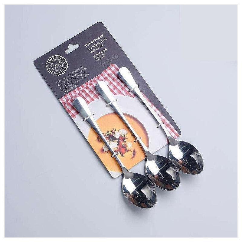 RD042-2 - SET DE CUCHARAS DE ACERO INOXIDABLE (5/1)