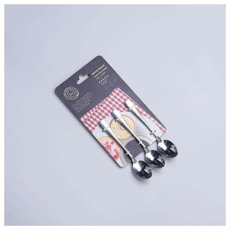 RD042-6 - SET DE CUCHARAS DE POSTRE DE ACERO (5/1)