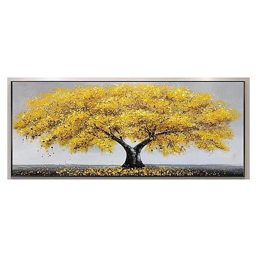 HG-DP29 - CUADRO DE ÁRBOL EN TONOS AMARILLOS (8/1)