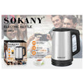 SK-09022 - HERVIDOR ELÉCTRICO 2.3L SOKANY (16/1)