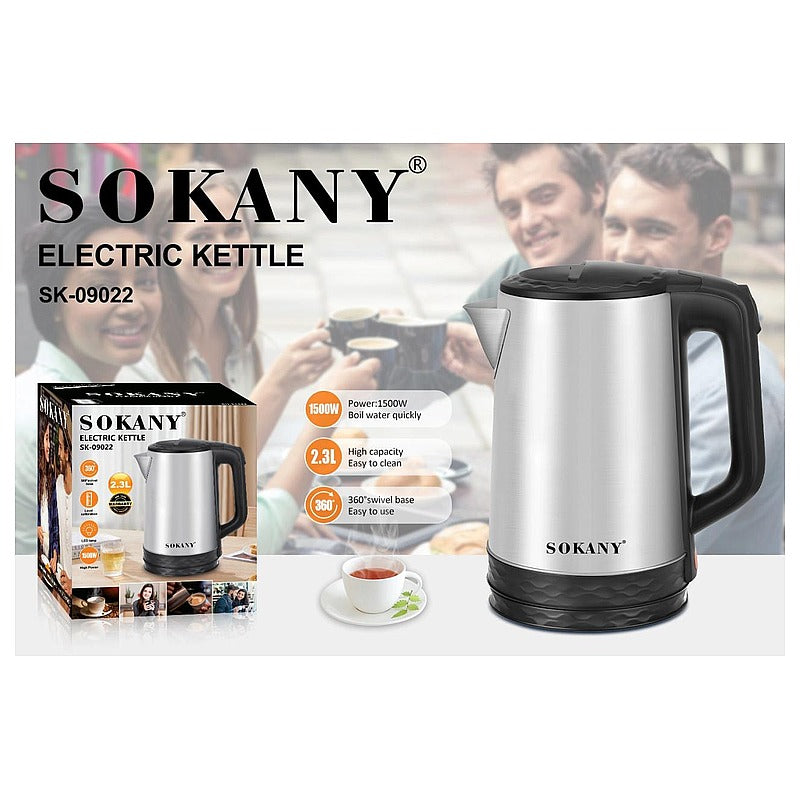 SK-09022 - HERVIDOR ELÉCTRICO 2.3L SOKANY (16/1)