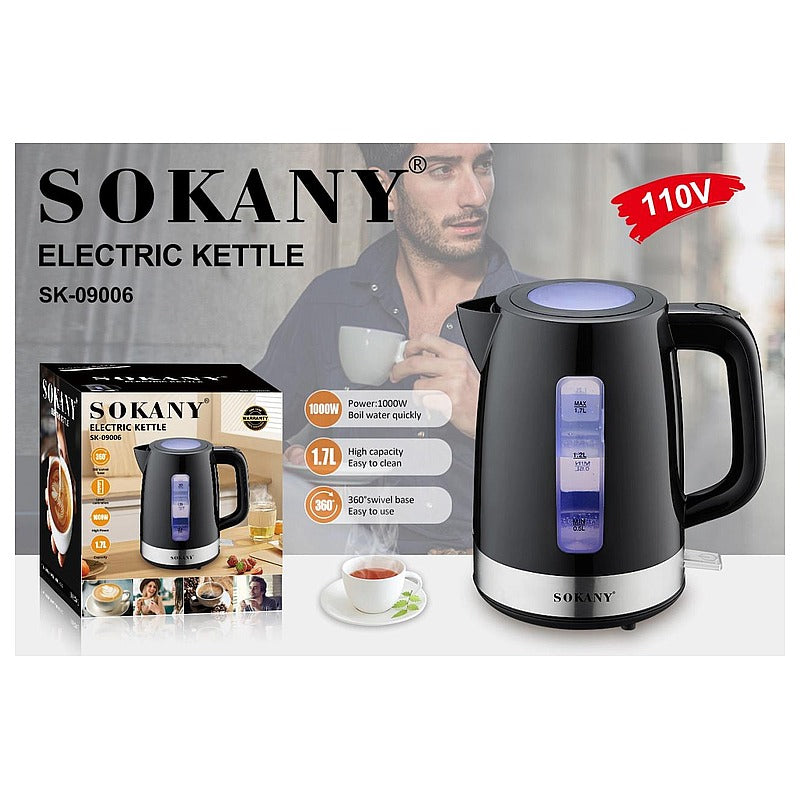 SK-09006 - TETERA ELÉCTRICA 1.7L 1000W (18/1)