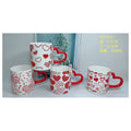 H-TX012 - TAZA CON ASA DE CORAZÓN 350ML (48/1)