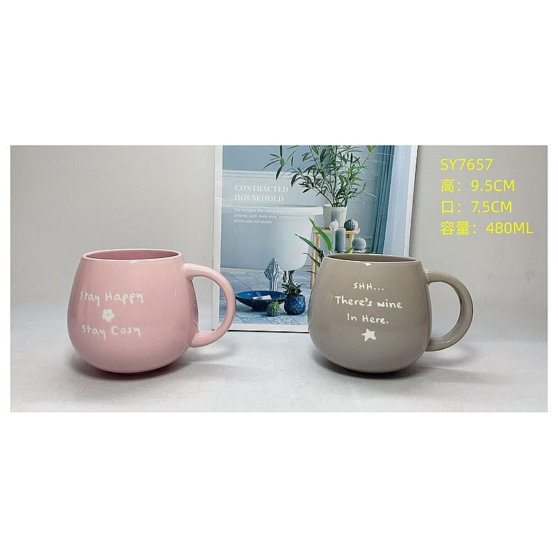 H-TX014 - TAZAS DE CERÁMICA 480ML (48/1)