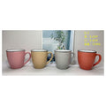 H-TX018 - TAZAS DE CERÁMICA CON RELIEVE 370ML (72/1)