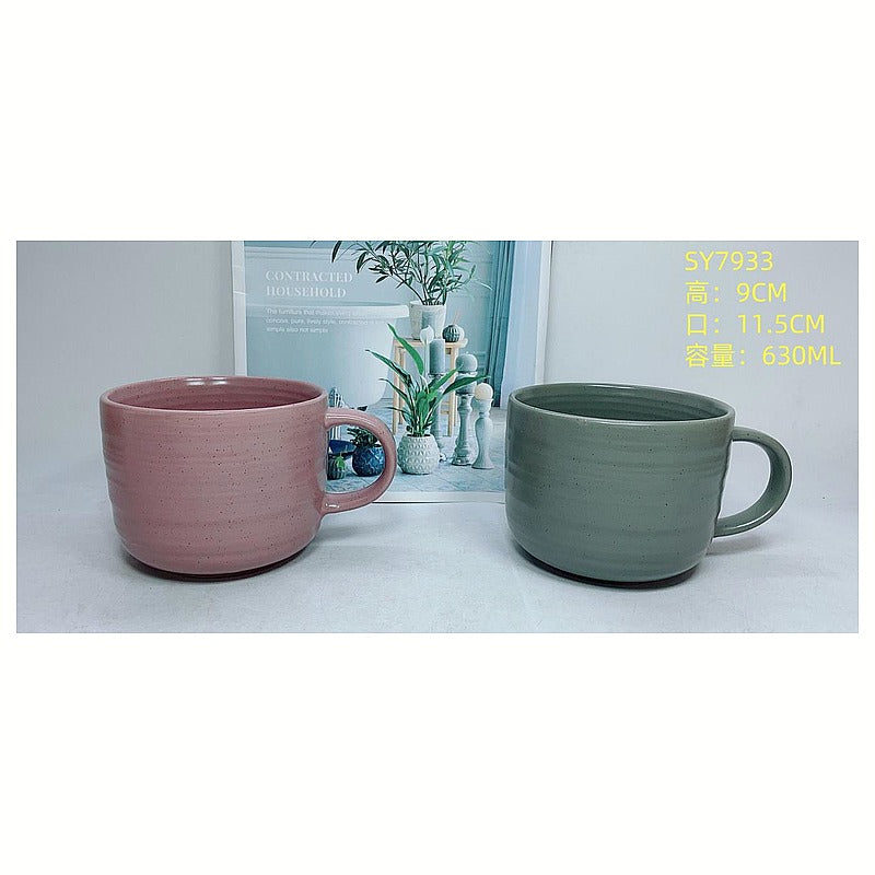 H-TX023 - TAZAS DE CERÁMICA 630ML (48/1)