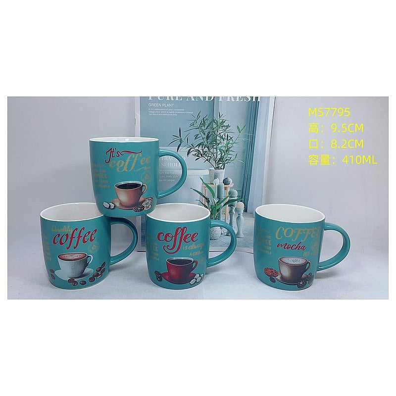 H-TX024 - TAZA DE CERÁMICA PARA CAFÉ 410 ML (72/1)