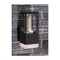 IP-MX075 - APLIQUE DE PARED NEGRO 20CM*80CM (20/1)