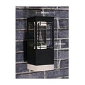 IP-MX076 - APLIQUE DE PARED EXTERIOR NEGRO (20/1)