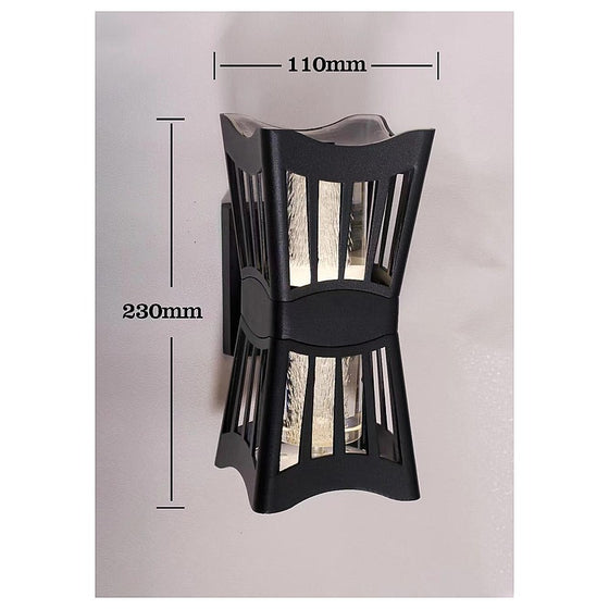 IP-MX077 - APLIQUE DE PARED NEGRO 230MM (20/1)