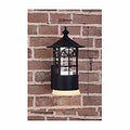 IP-MX078 - APLIQUE DE PARED ESTILO FAROL NEGRO (20/1)
