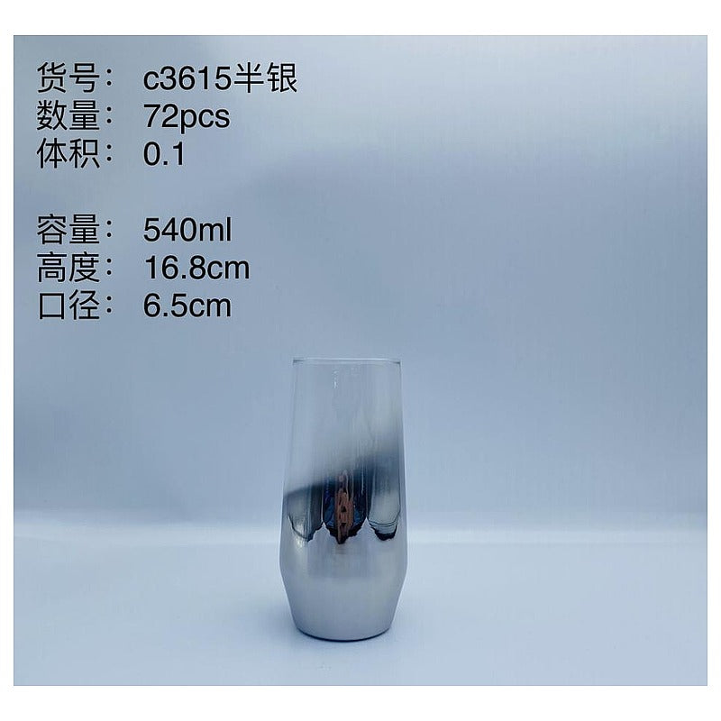 H-YG020 - VASO DE ACERO INOXIDABLE 540 ML (72/1)