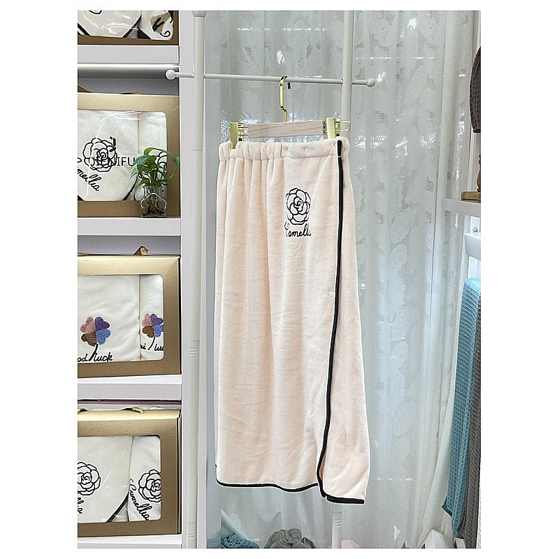 HG-JFN4 - FALDA TOALLA DE BAÑO BEIGE (200/1)
